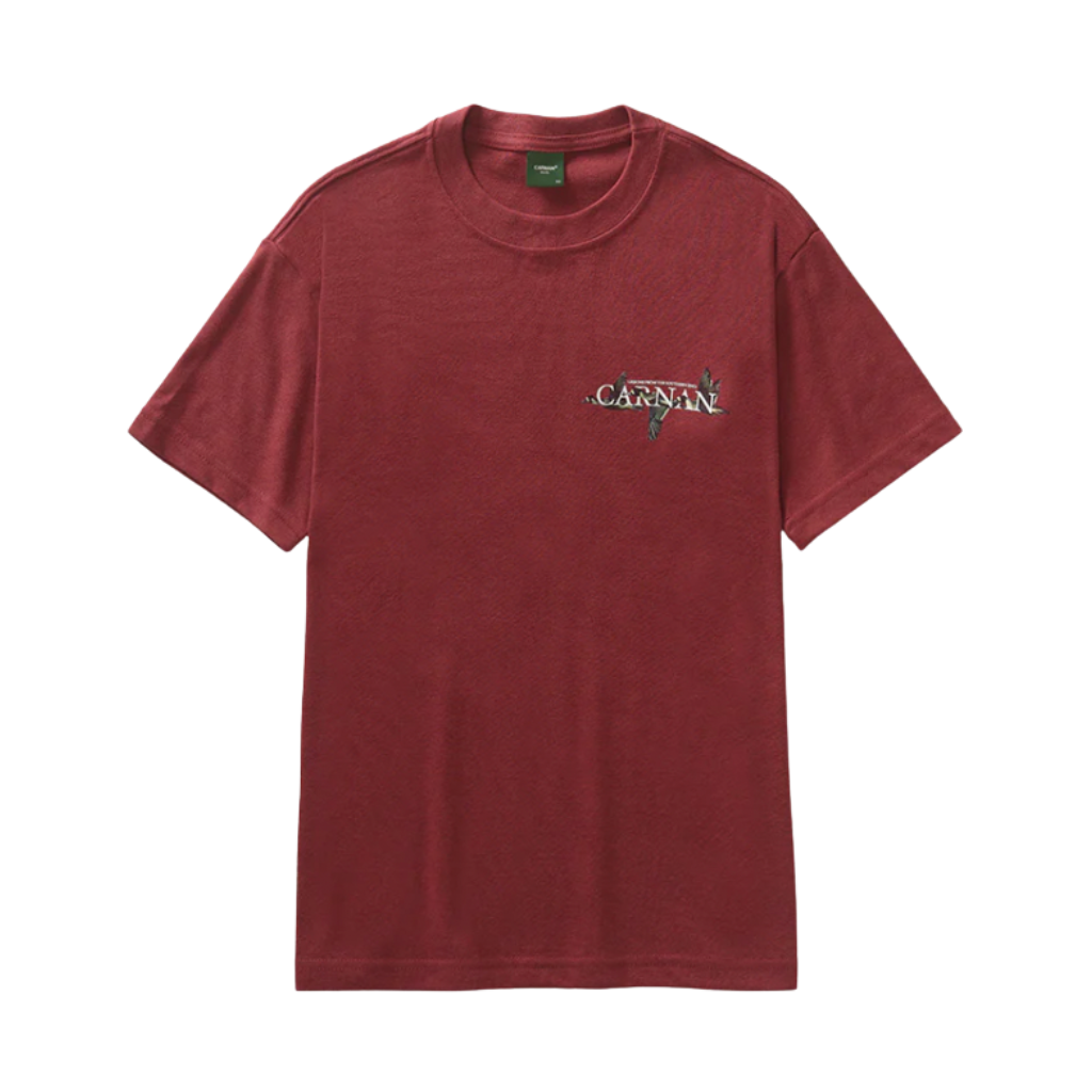 Camiseta Heavy Carnan Ducks Burgundy
