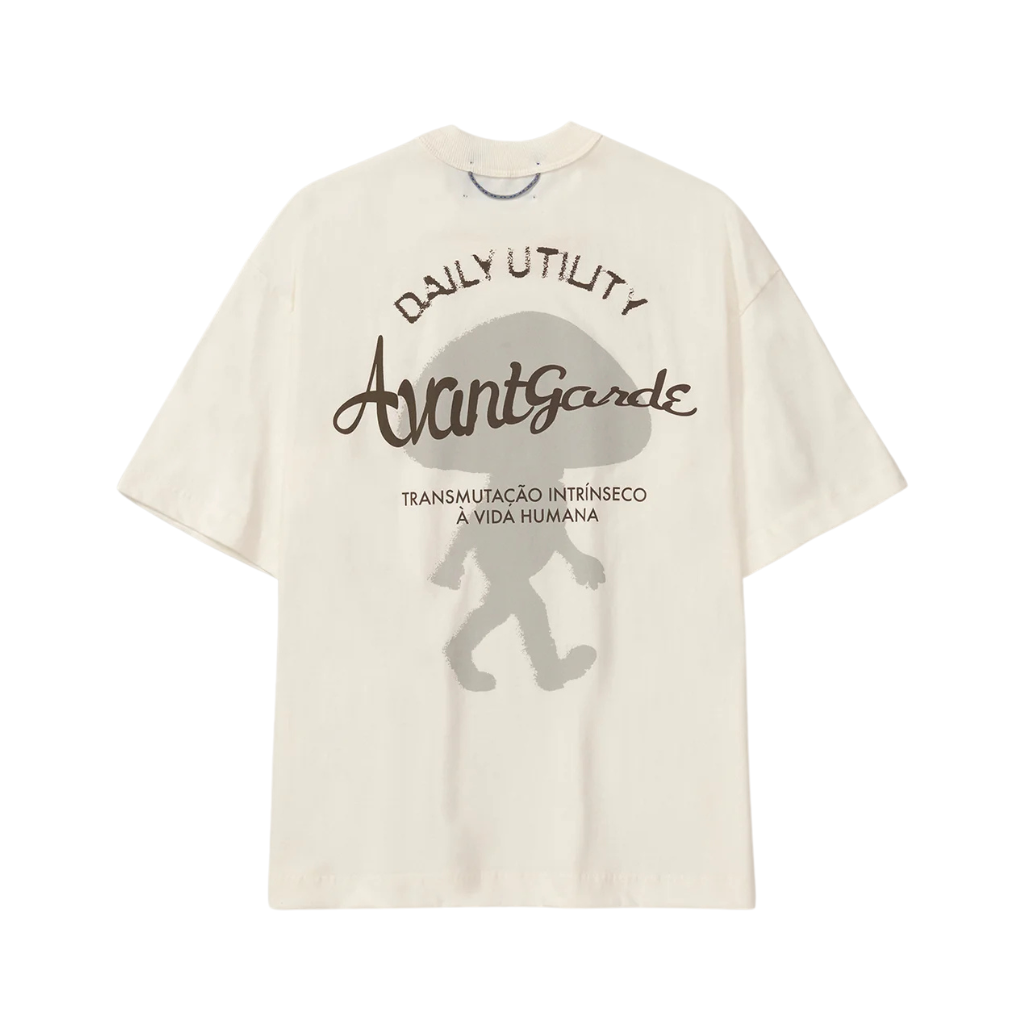 Camiseta Boxy Quadro Creations Daily Cogu Off White