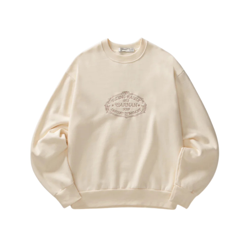 Moletom Carnan Home Crest Off White