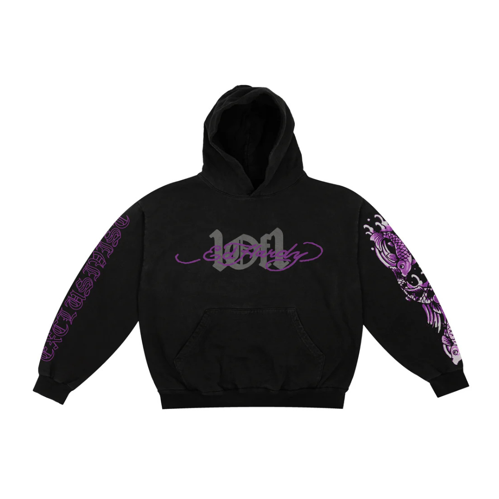 Moletom 1of1 Ed Hardy Upstream Flow Preto