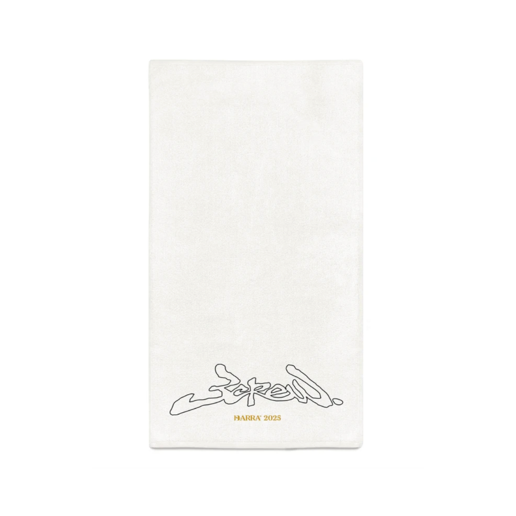 Toalha Barra Crew Assinatura Branca