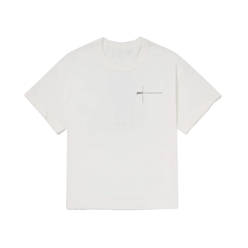 Camiseta Cotton Code Pace Exit Off White