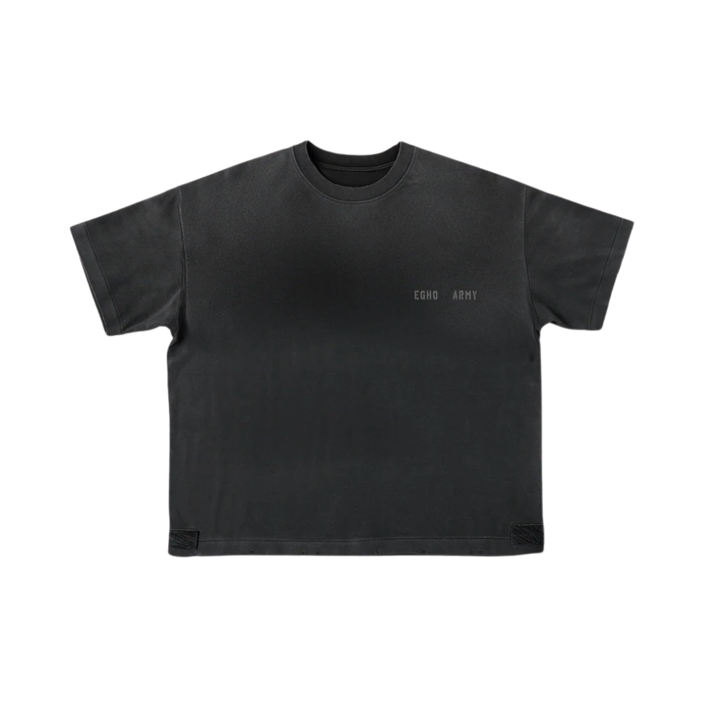 Camiseta Boxy Egho UNF Preta