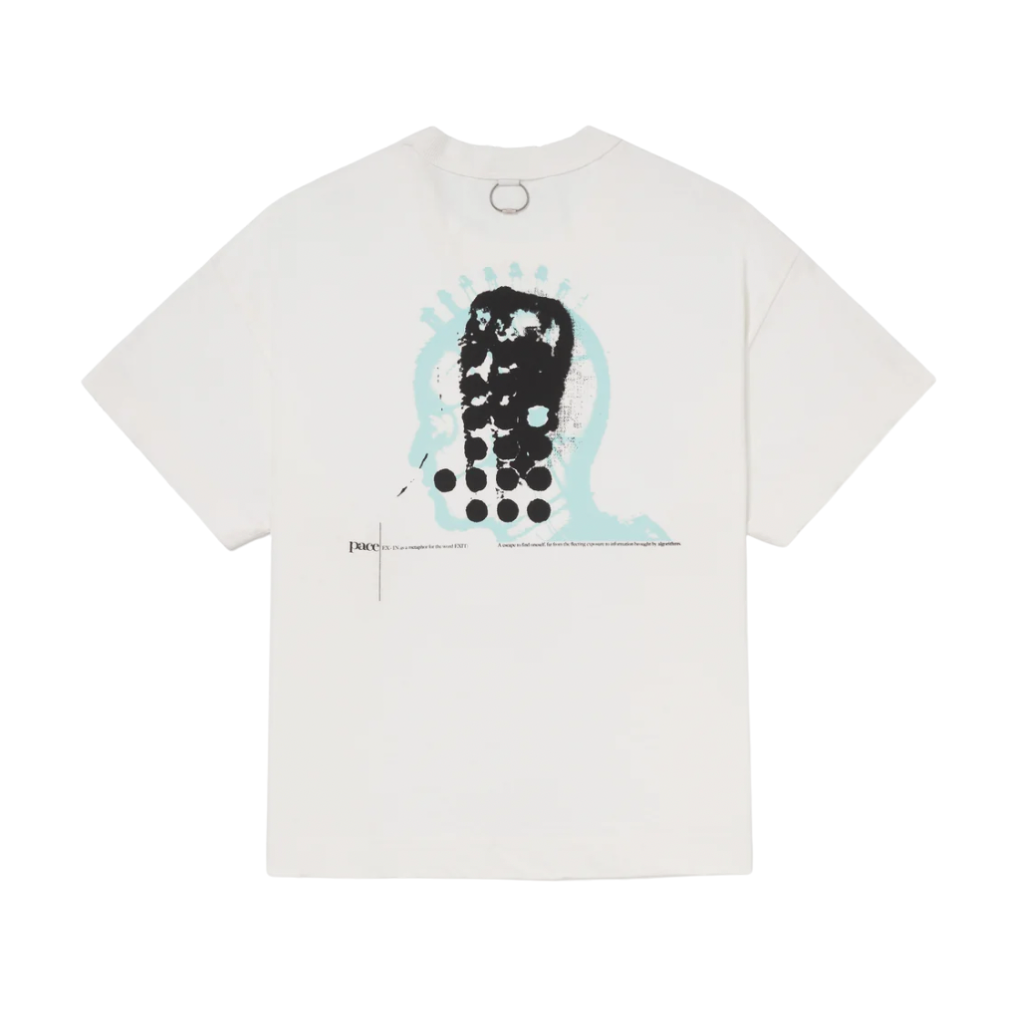 Camiseta Cotton Code Pace Exit Off White
