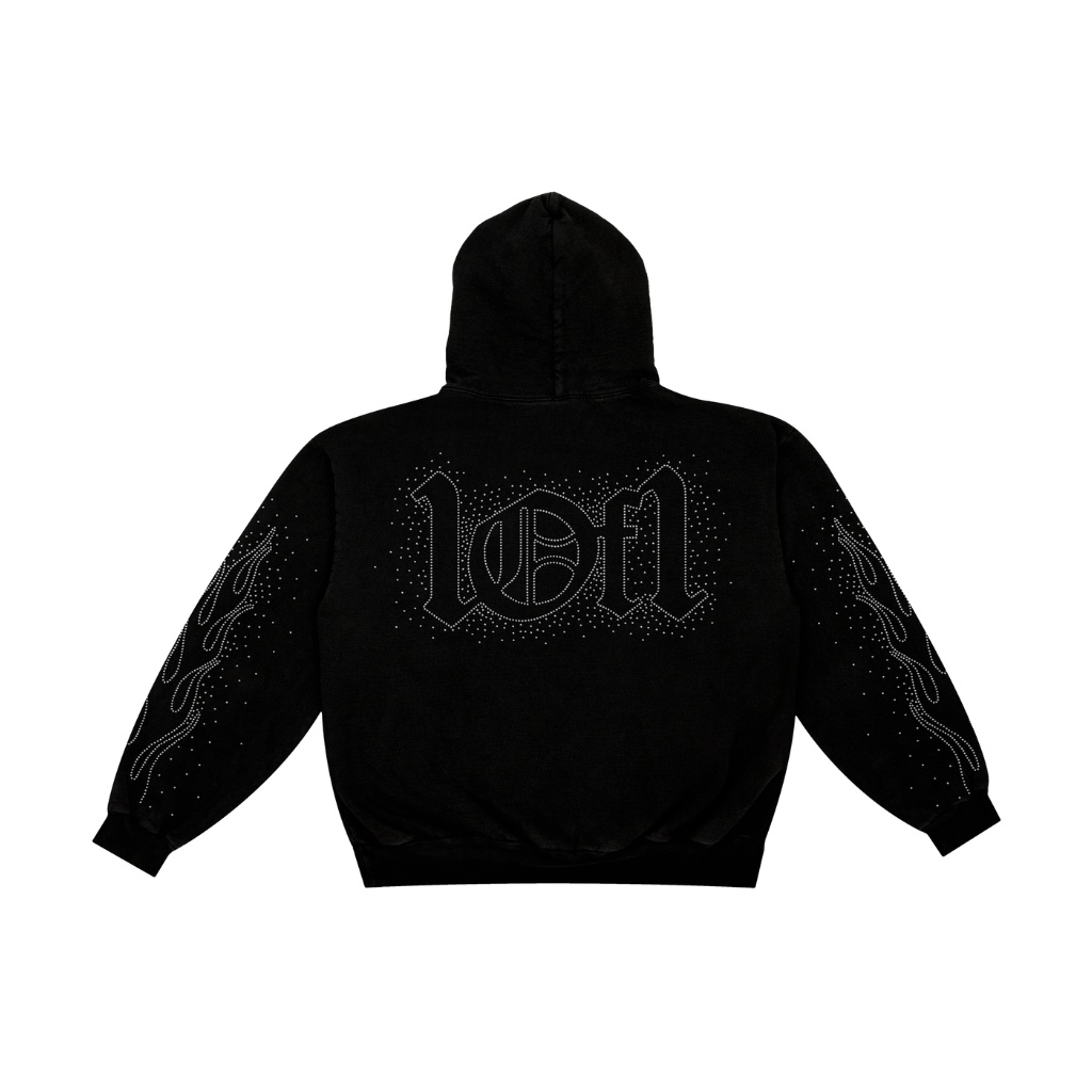 Moletom 1of1 Gemstones Preto