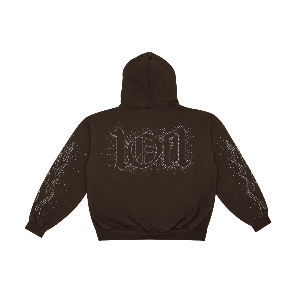 Moletom 1of1 Gemstones Marrom