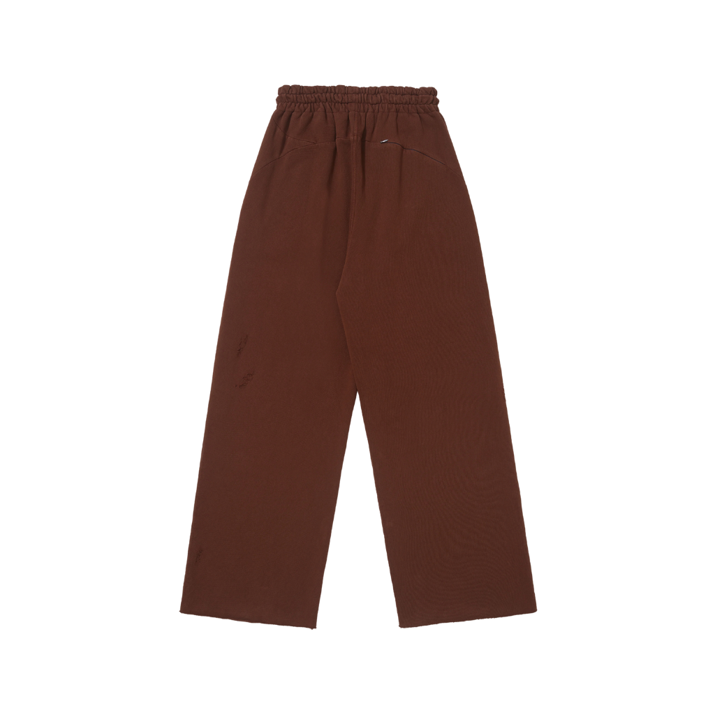 Calça Moletom Pace Ripped Marrom