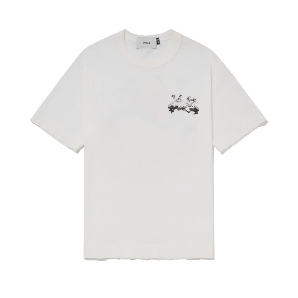 Camiseta Regular Pace Boxe Off White