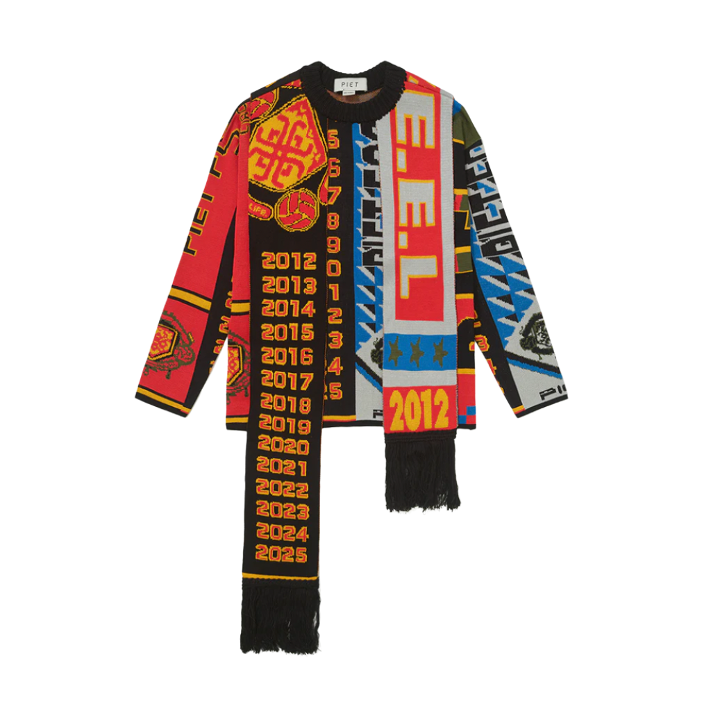 Sweater Piet Scarves Vermelho