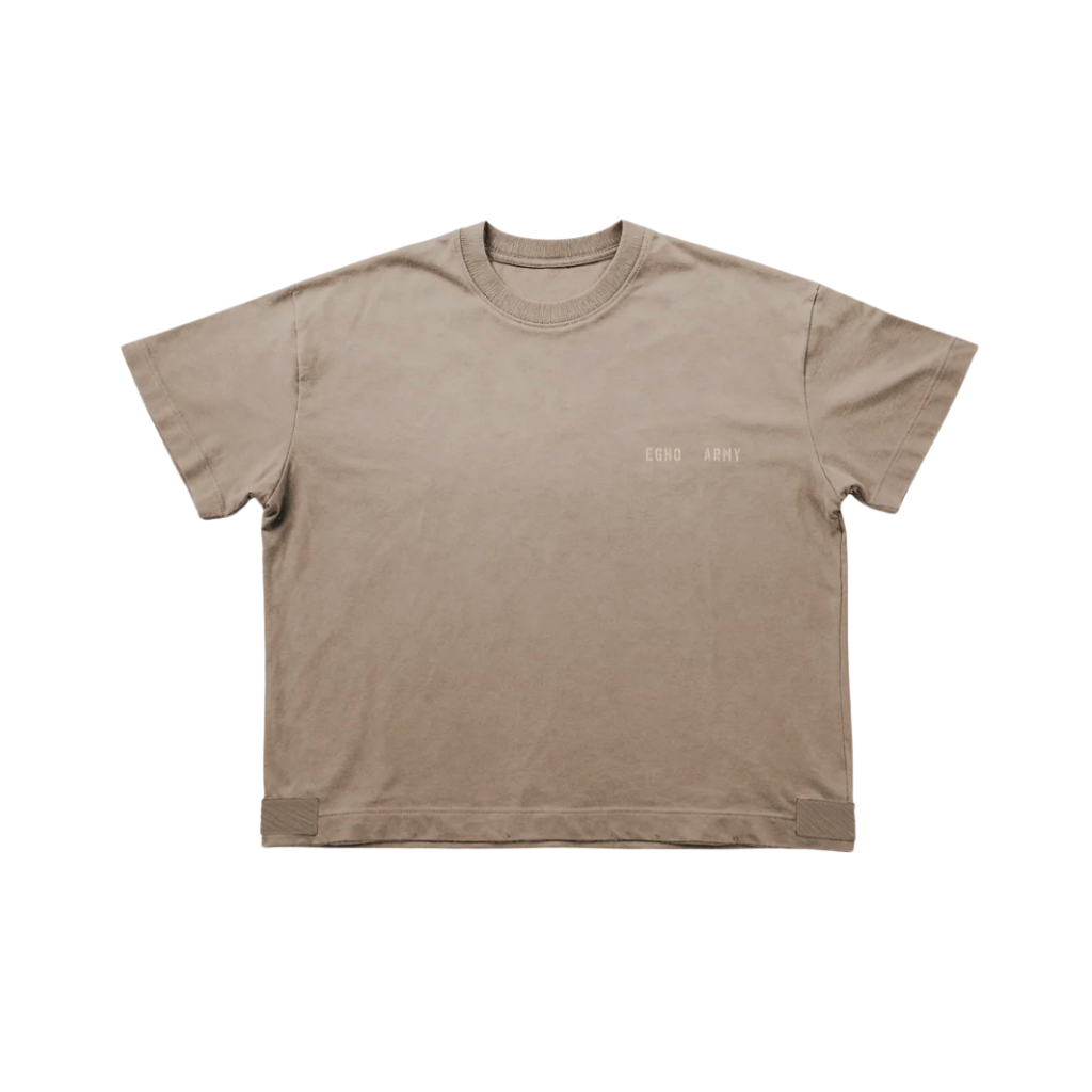 Camiseta Boxy Egho UNF Sand