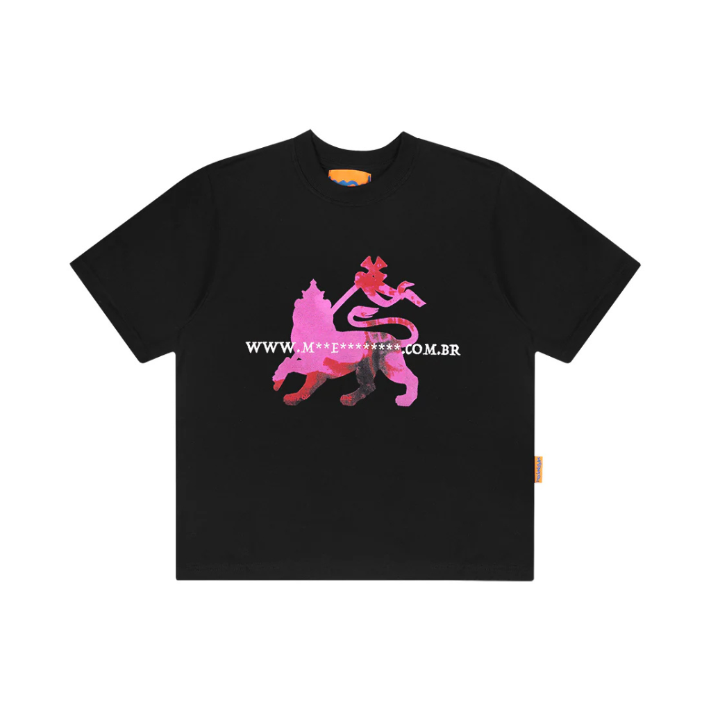 Camiseta Mad Enlatados Bomboclat Valentine Preta