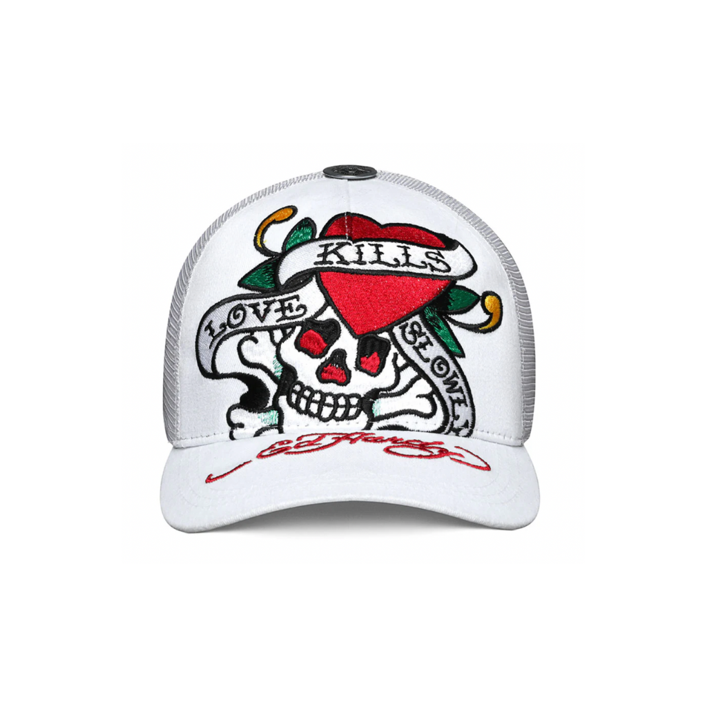 Boné Trucker Ed Hardy Delove Kills Slowly
