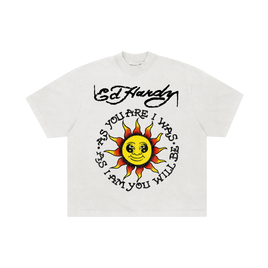 Camiseta Ed Hardy Suns Messenger Branca