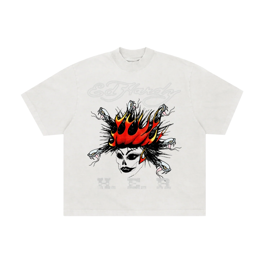 Camiseta Ed Hardy Her Branca