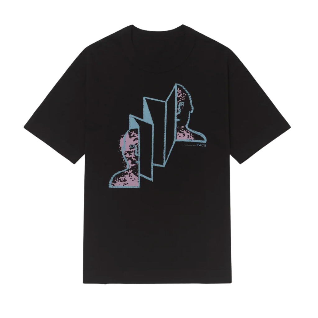 Camiseta Regular Pace Fold Preta
