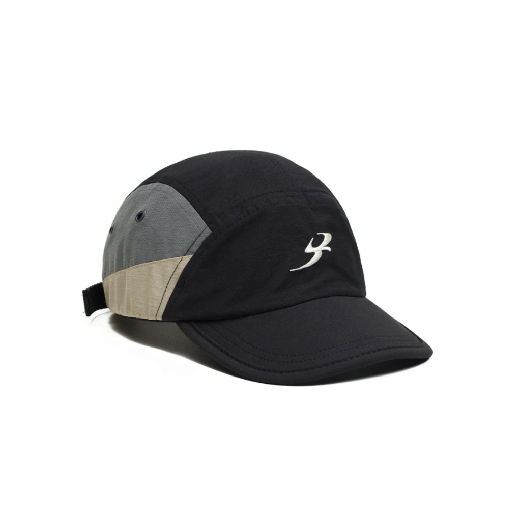 Boné Barra Crew Five Panel B Garça Preto