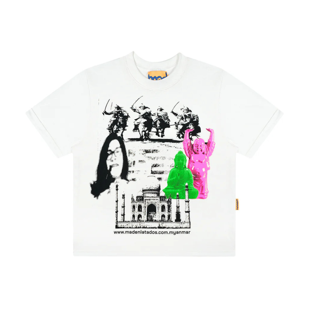 Camiseta Mad Enlatados Myanmar Off White