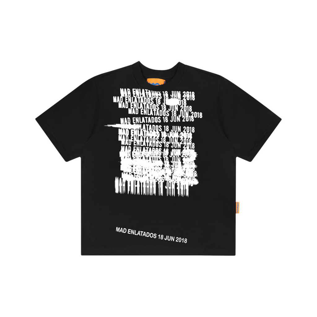 Camiseta Mad Enlatados 18 de Junho Preta