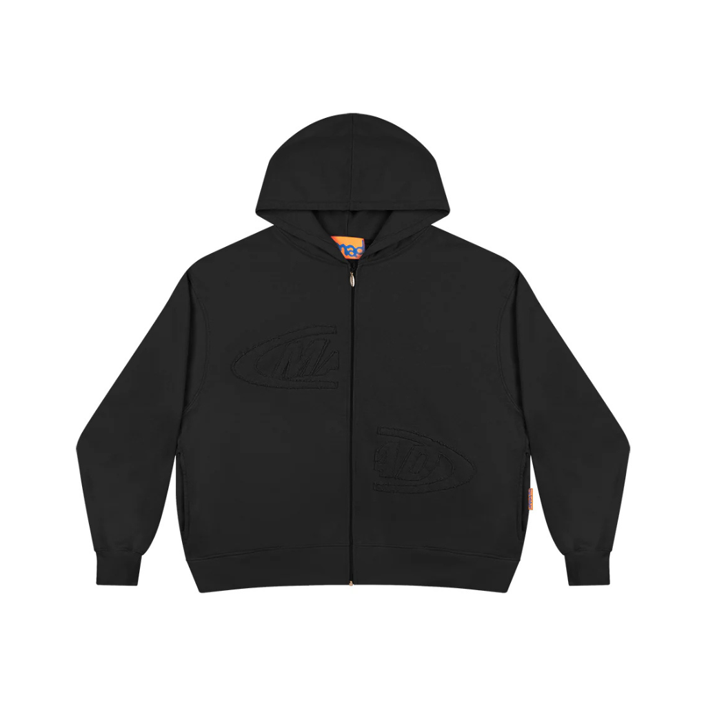 Moletom Mad Enlatados Portal Bordado Preto