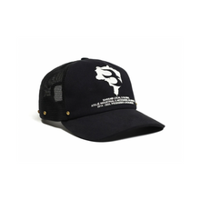 Carregar imagem no visualizador da galeria, Boné Trucker Barra Crew Brasil Estencil Preto
