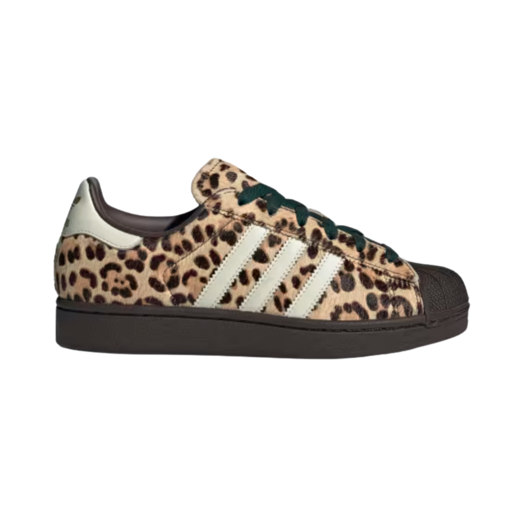 Adidas Superstar II Leopard Dark Brown Ivory