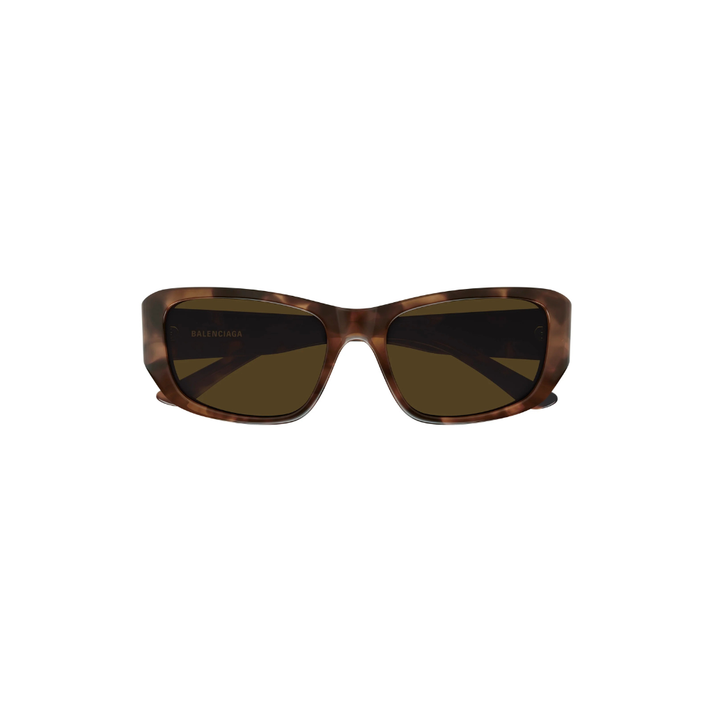 Balenciaga Cat Eye Sunglasses Havana Brown