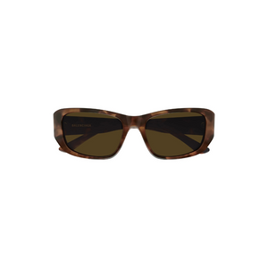 Balenciaga Cat Eye Sunglasses Havana Brown