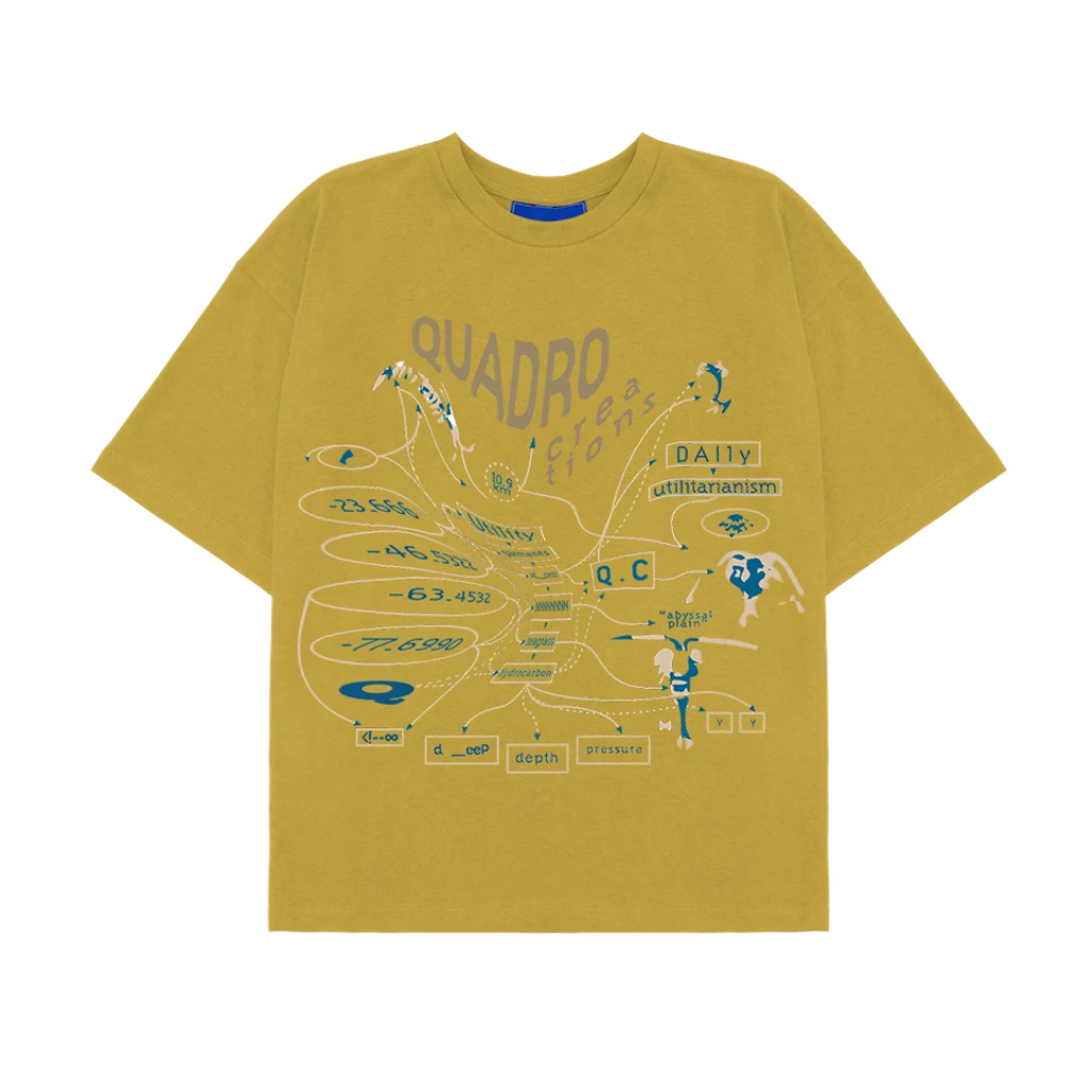 Camiseta Quadro Creations ARG Amarela