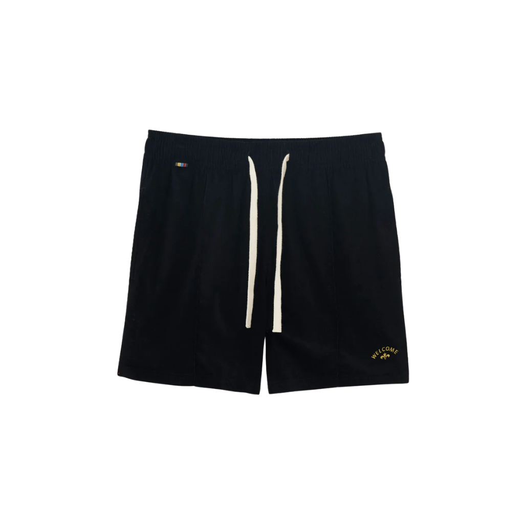 Short Elastico Welcome Rio Veludo Preto