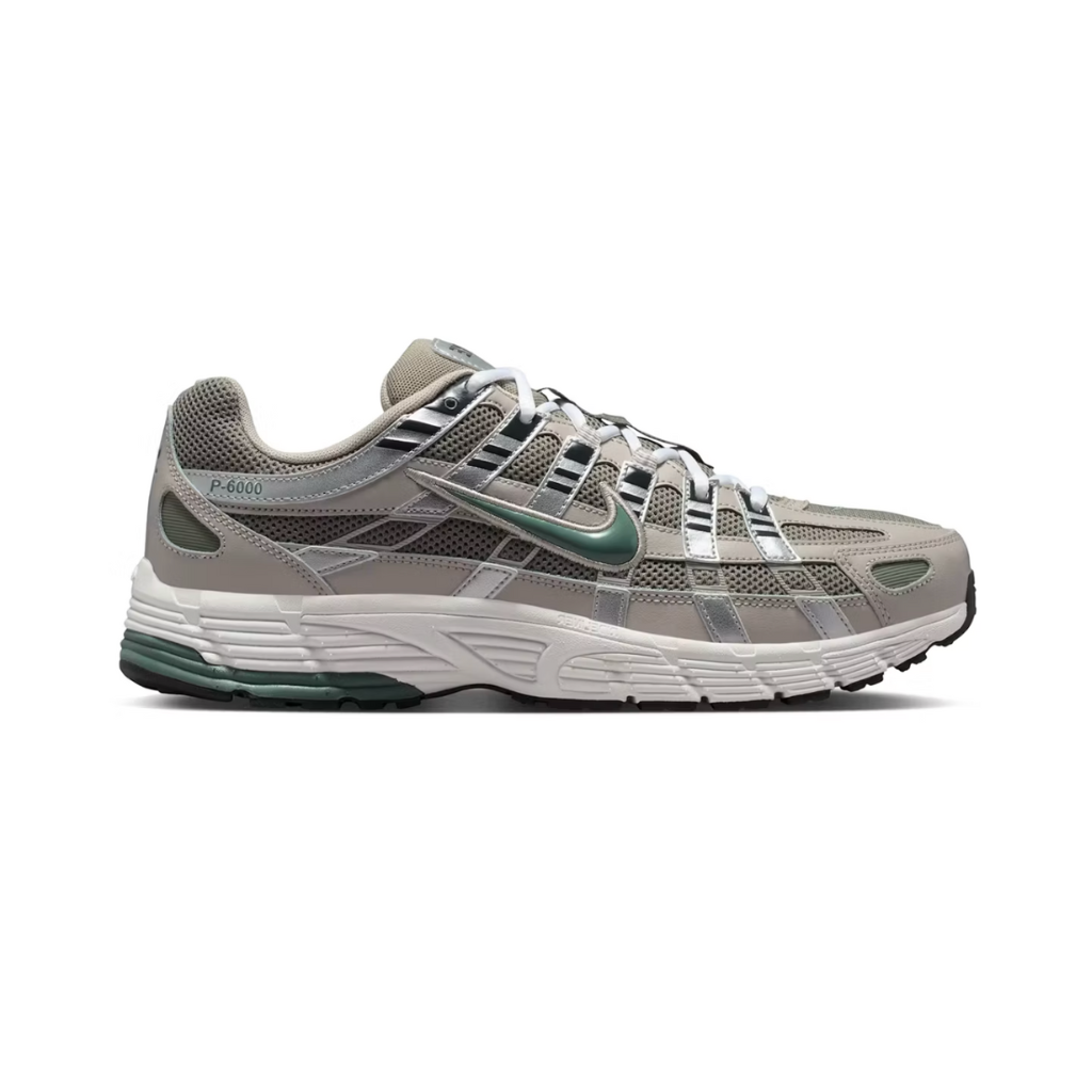 Nike P-6000 Cream Silver Clay Green