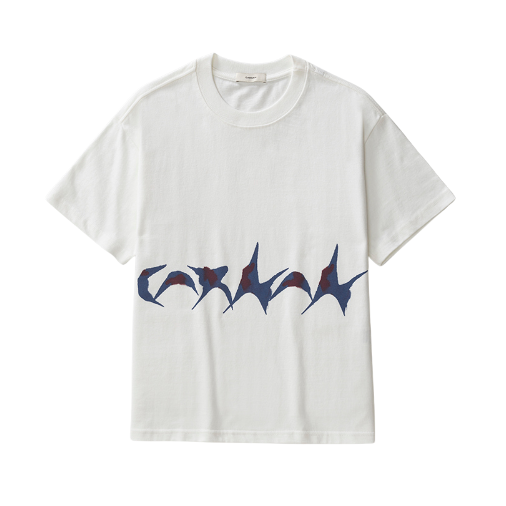 Camiseta Boxy Carnan Star Off White