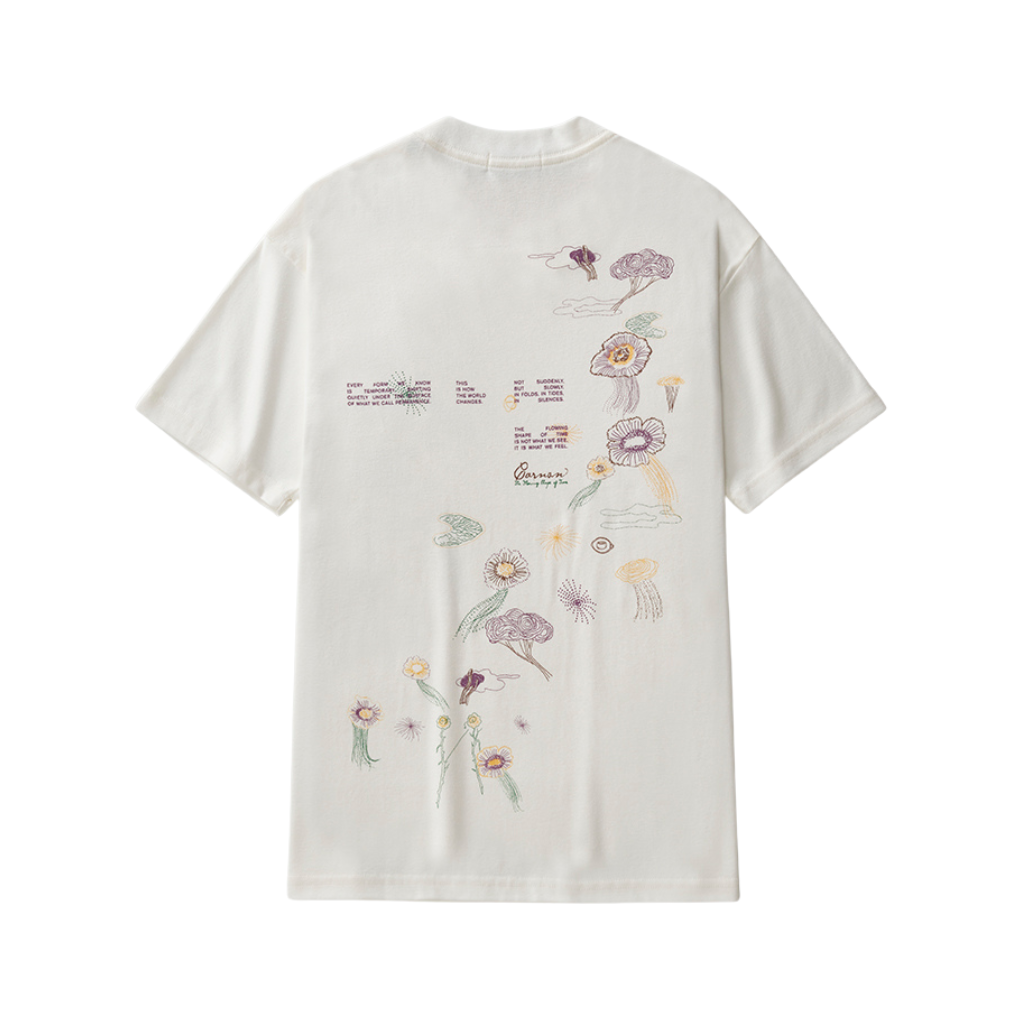 Camiseta Heavy Carnan Ecosystem Off White