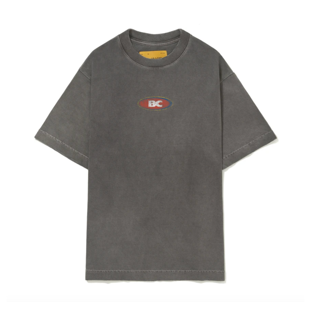 Camiseta Barra Crew Goods Logo Classica Grafite