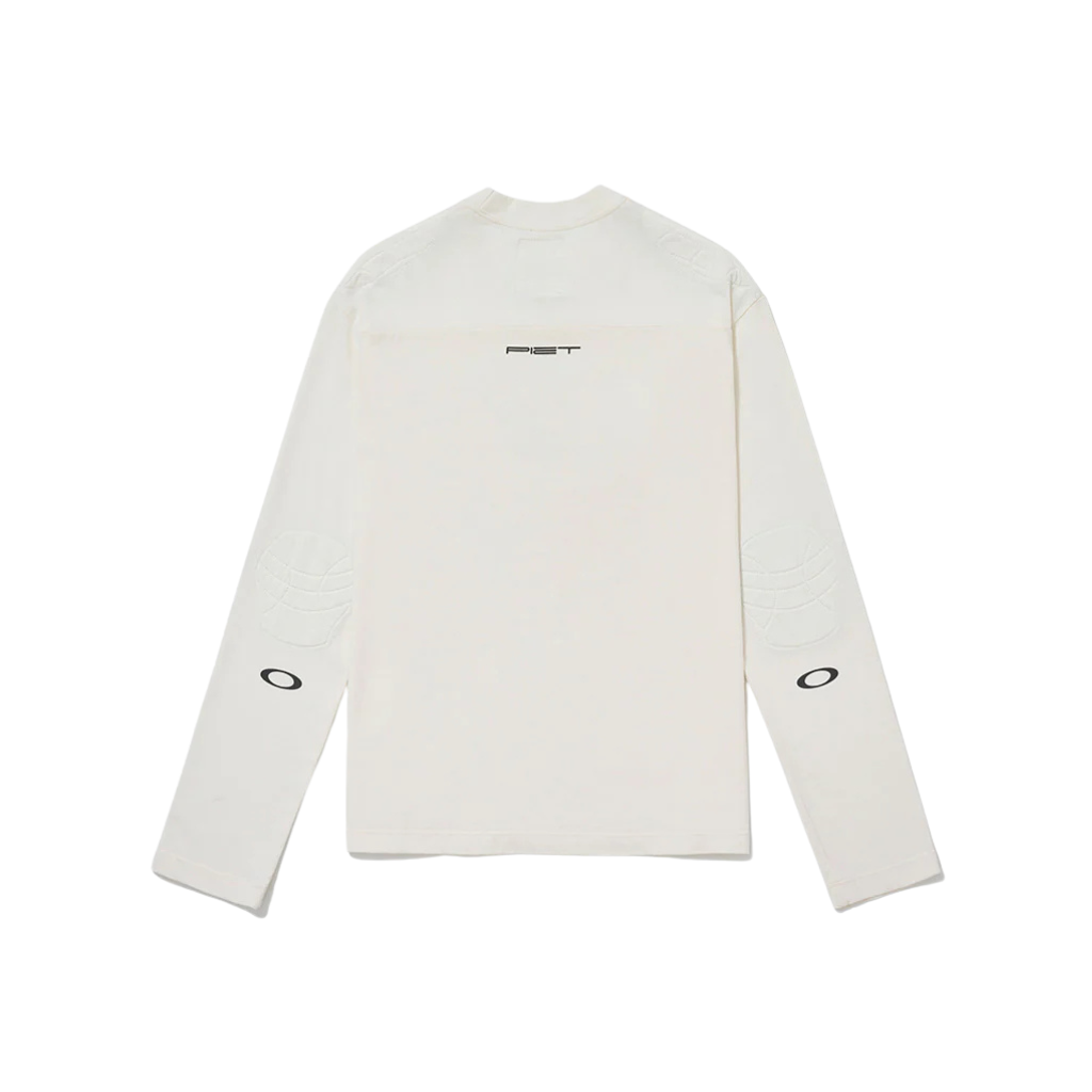Camiseta Manga Longa Piet x Oakley Padded Bone White