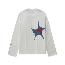 Carregar imagem no visualizador da galeria, Camiseta Boxy Manga Longa Carnan Star Off White
