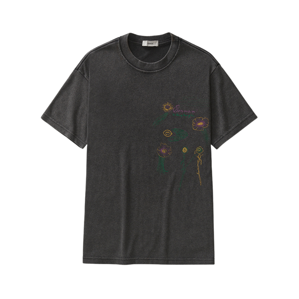 Camiseta Heavy Carnan Ecosystem Preta Estonada