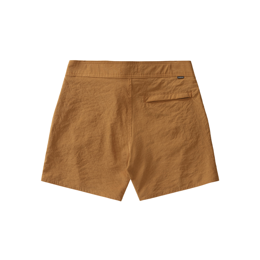 Short Carnan Striped Mesh Marrom