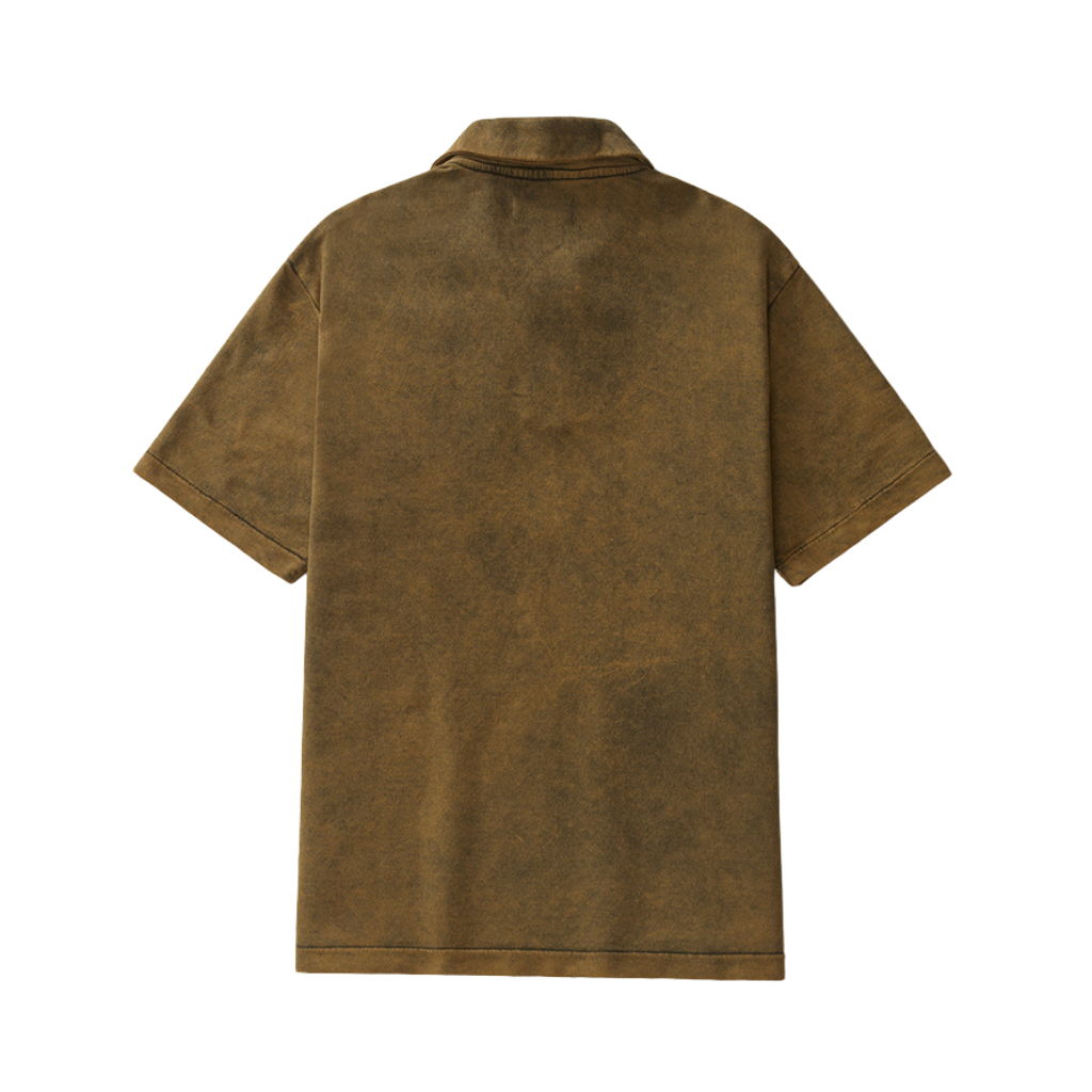 Camisa Polo Carnan Stoned Marrom