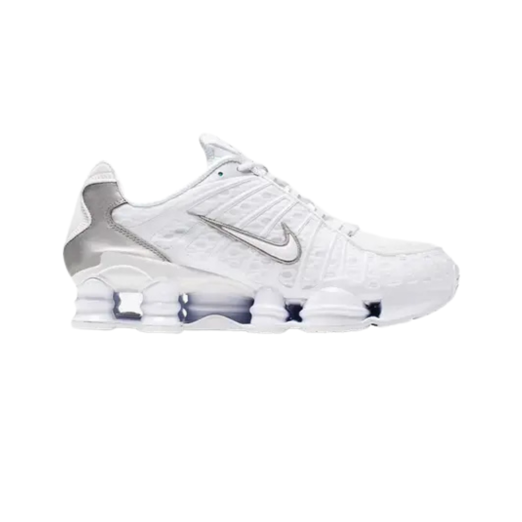 Nike Shox TL White Metallic Silver