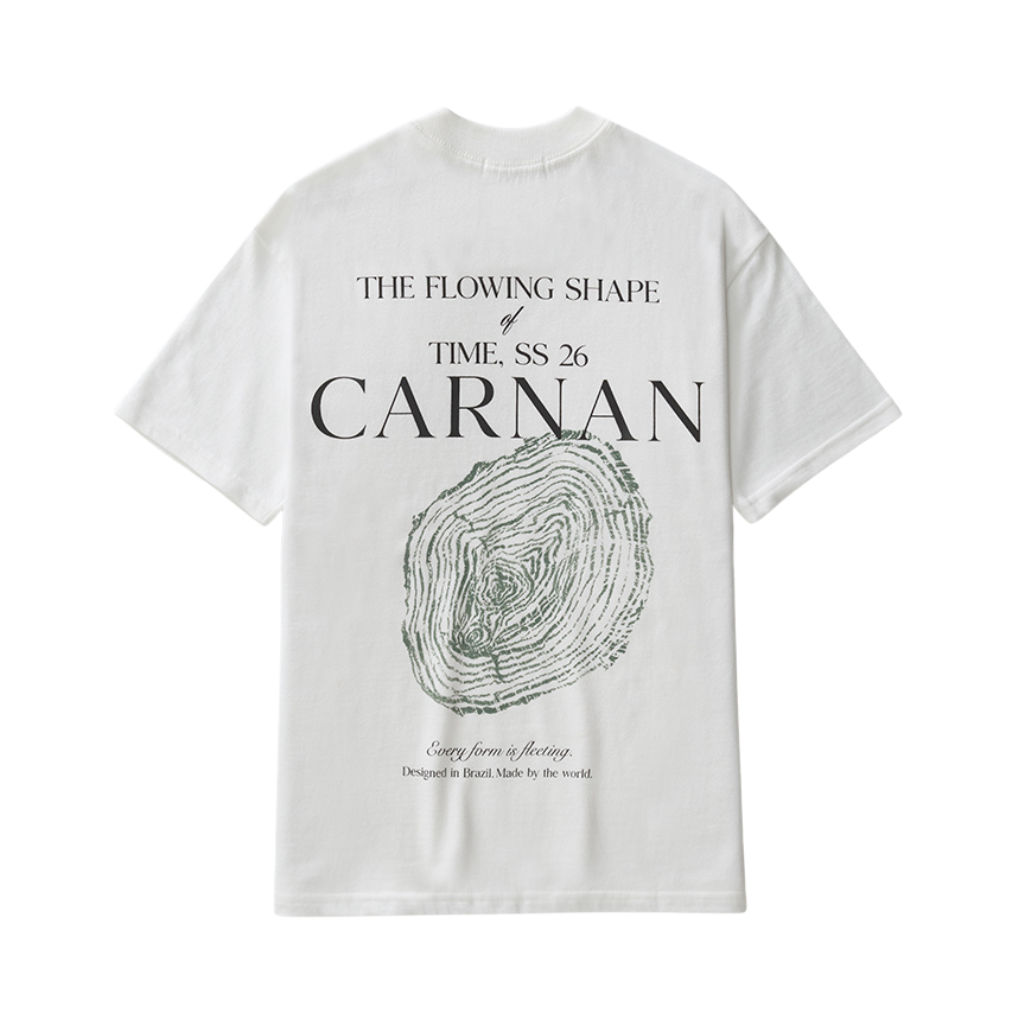 Camiseta Carnan Wood Off White