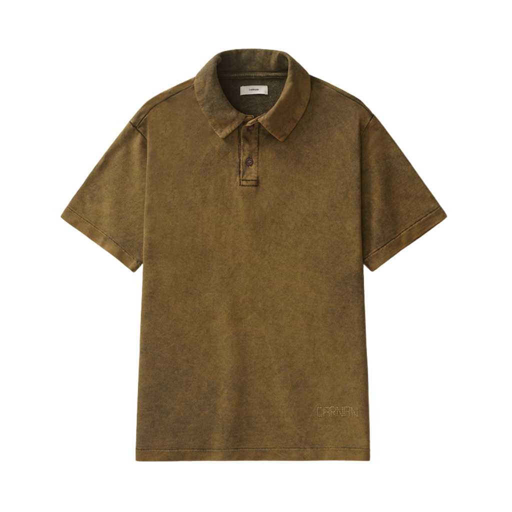 Camisa Polo Carnan Stoned Marrom