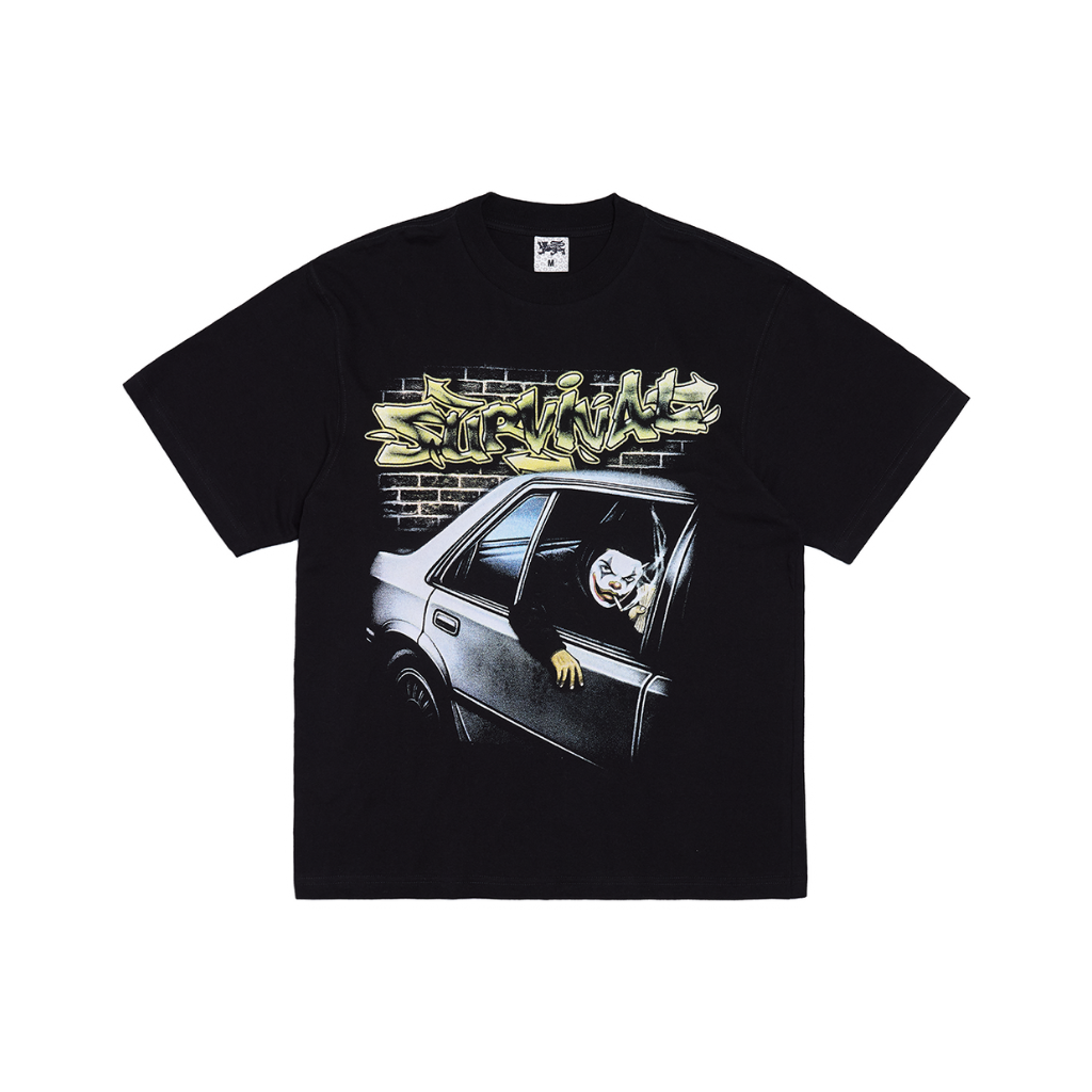 Camiseta Survival Coringa Preta