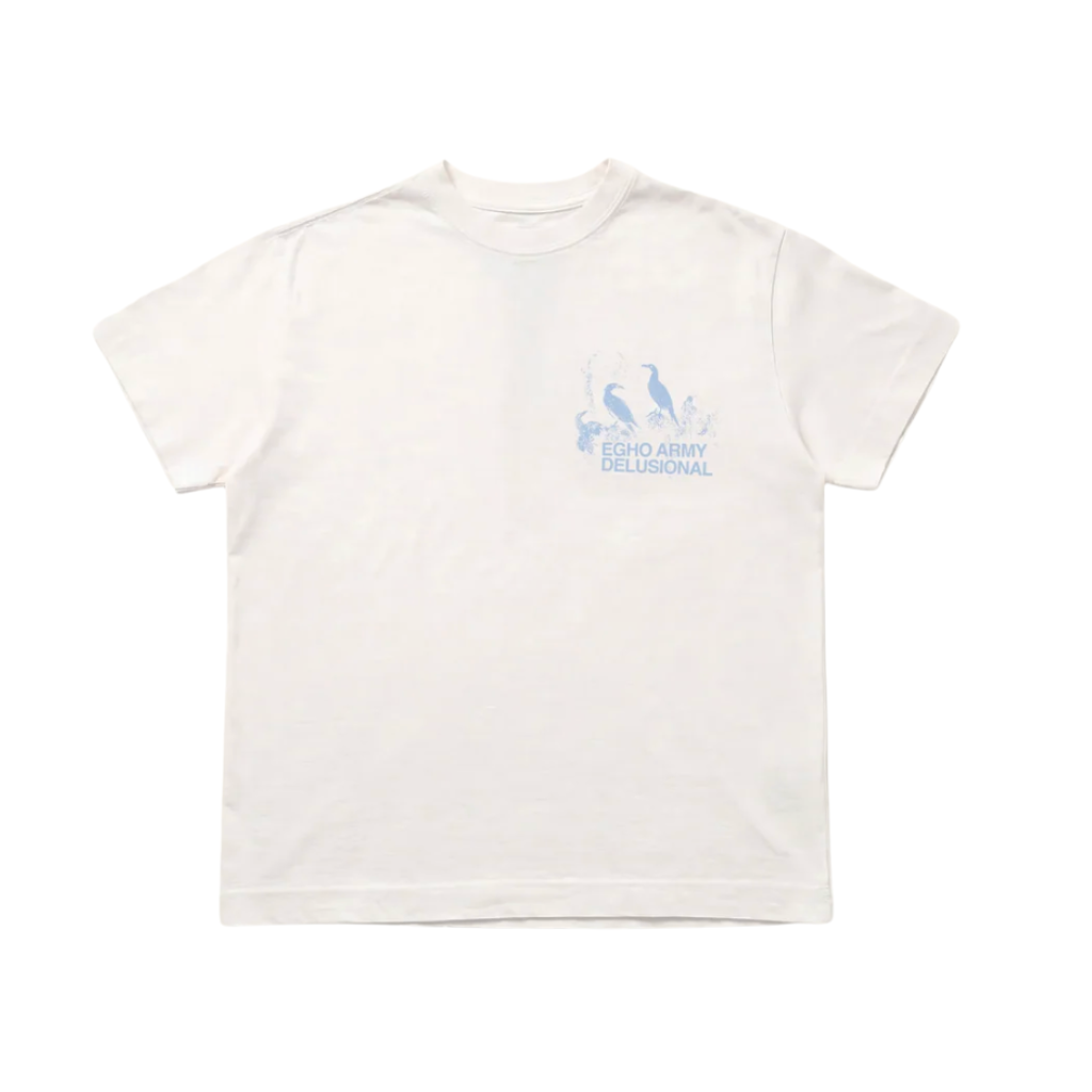 Camiseta Regular Egho Delusional Off White
