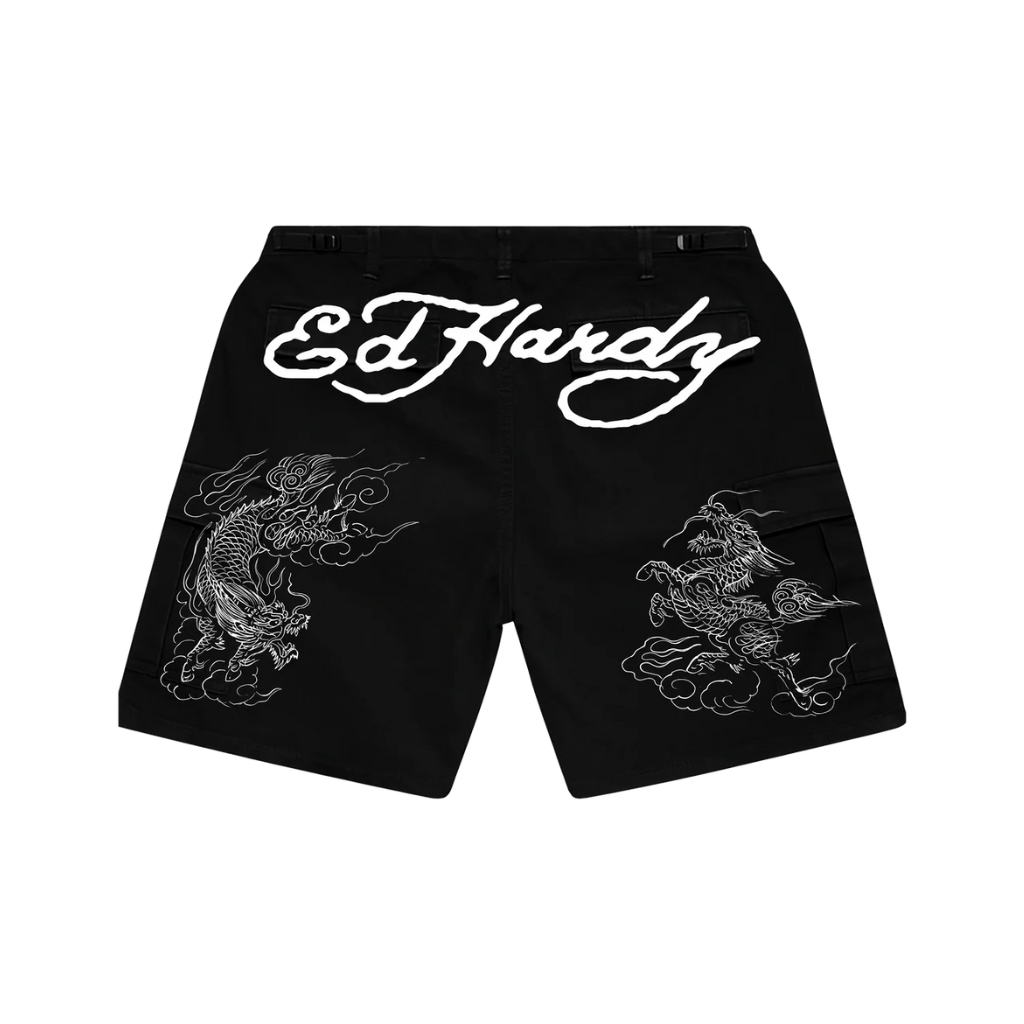 Bermuda Ed Hardy x Matue Dragon Preta