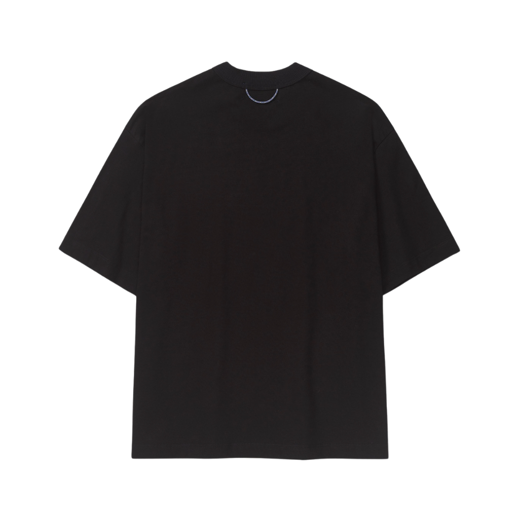 Camiseta Boxy Quadro Creations Data Robot Preta