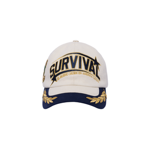 Boné Dad Hat Survival Campeones Branco