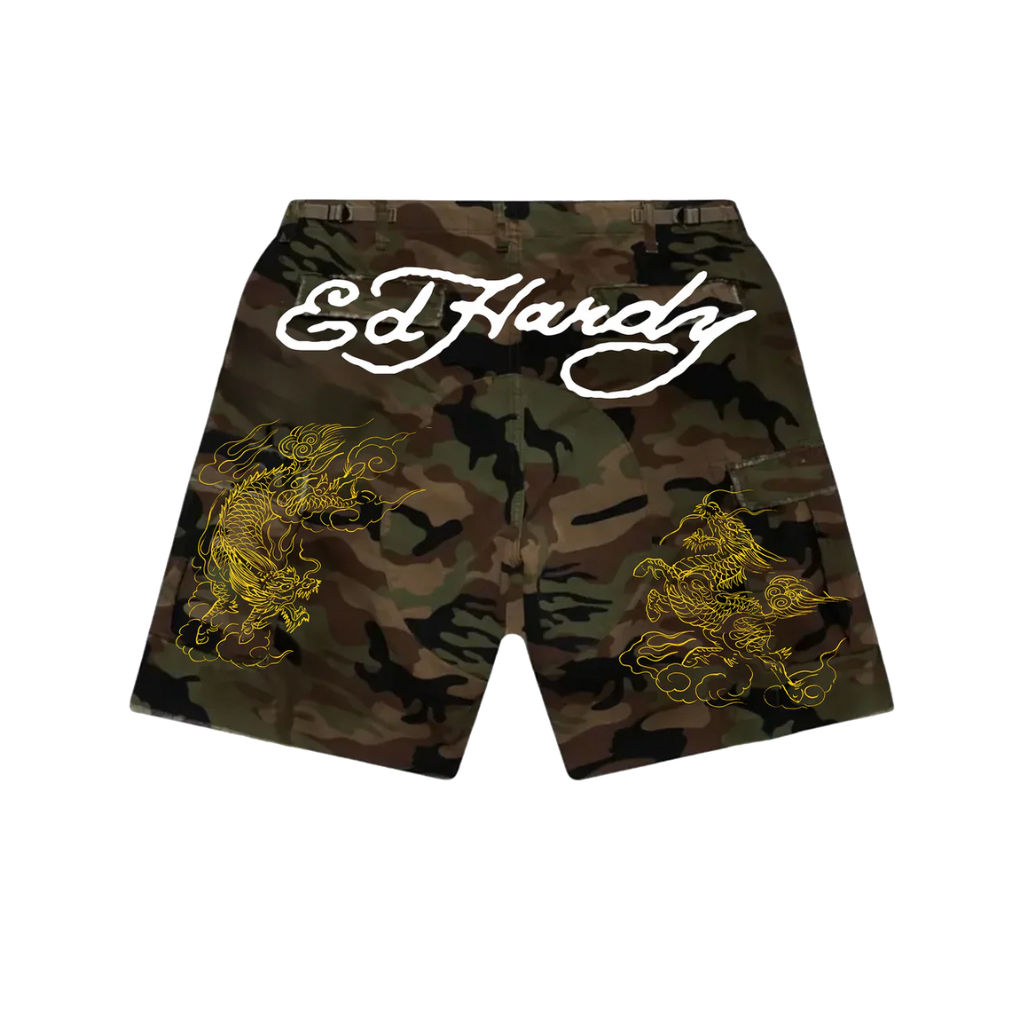 Bermuda Ed Hardy x Matue Dragon Camuflada
