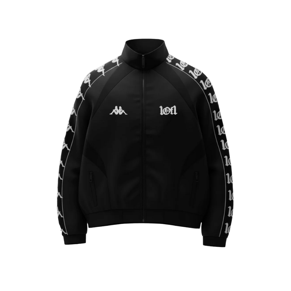 Jaqueta Track 1of1 x Kappa Preta