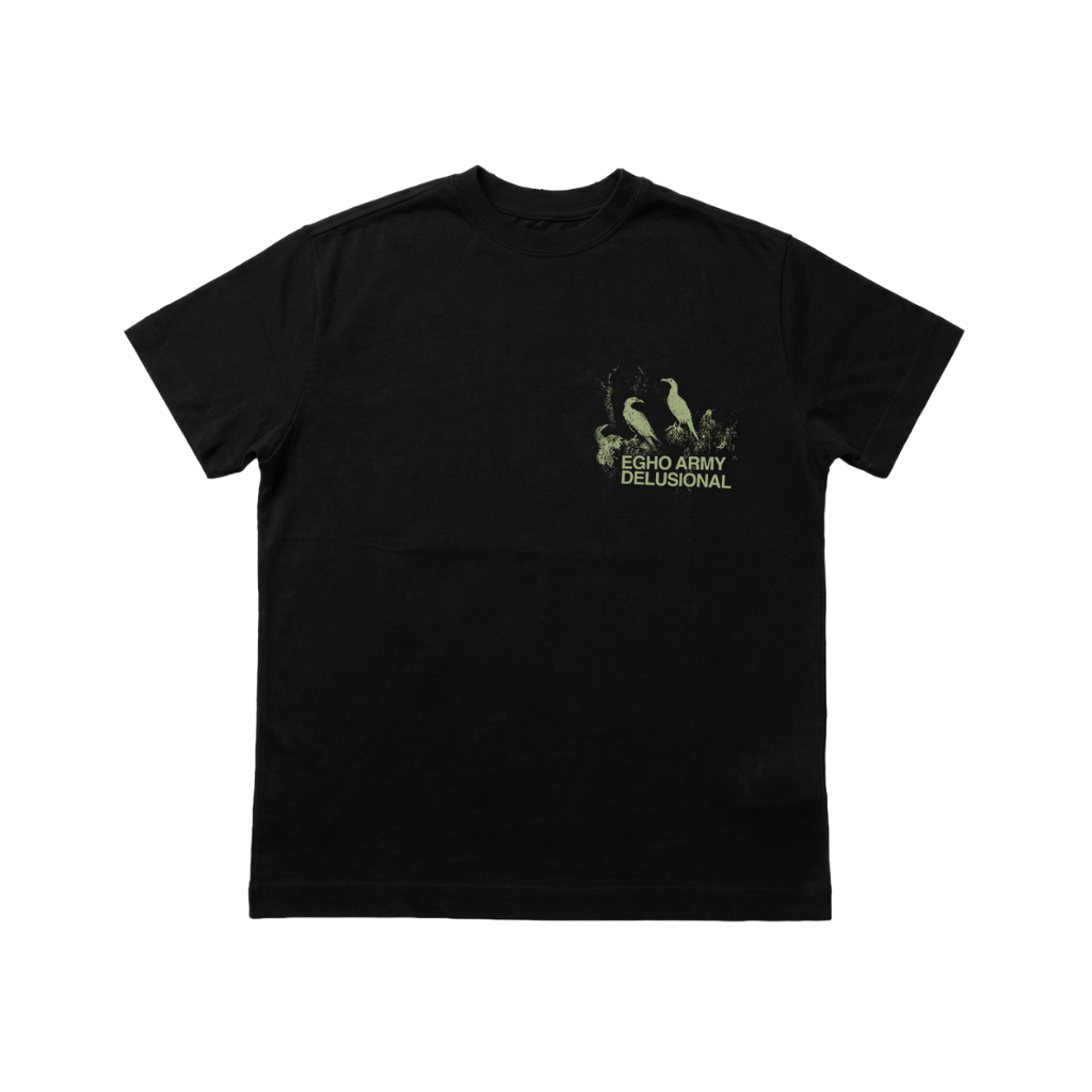 Camiseta Regular Egho Delusional Preta