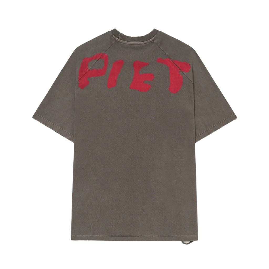 Camiseta Raglan Piet Subcultural Networking Preta